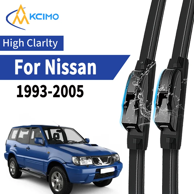 2pcs Durable Silent Windscreen Wipers for Nissan Terrano II R20 1993-2005 Rubber Wiper Blades Quiet All-Weather Car Accessories
2pcs Durable Silent Windscreen Wipers for Nissan Terrano II R20 1993-2005 Rubber Wiper Blades Quiet All-Weather Car Accessories