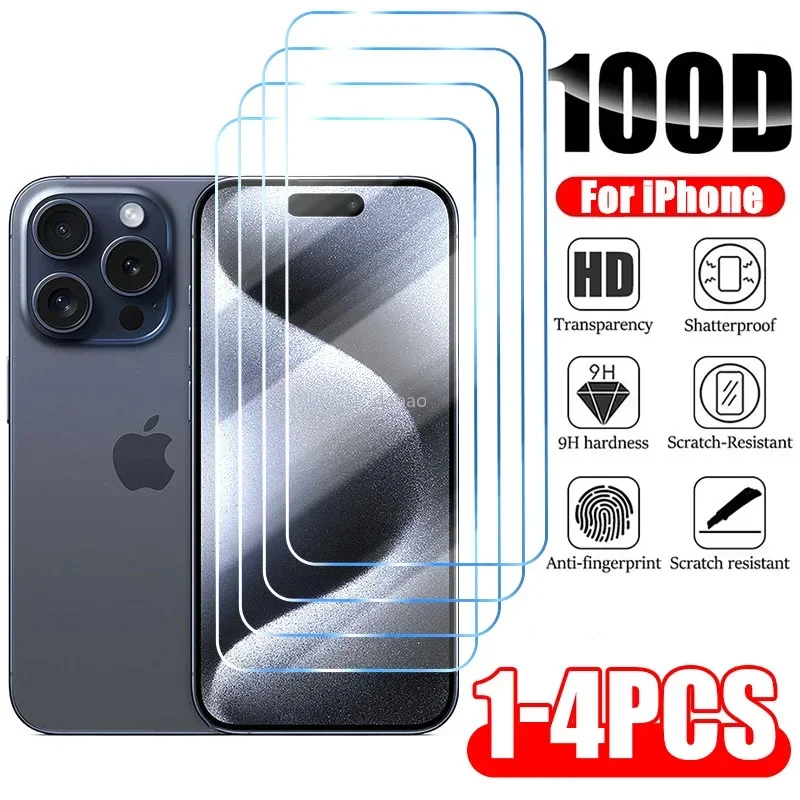 1-4PCS Tempered Glass for iPhone 11 12 13 14 15 Pro XR X XS Max Screen Protector on for iPhone 15 Pro Max Mini 7 8 Plus SE Glass
1-4PCS Tempered Glass for iPhone 11 12 13 14 15 Pro XR X XS Max Screen Protector on for iPhone 15 Pro Max Mini 7 8 Plus SE Glass
