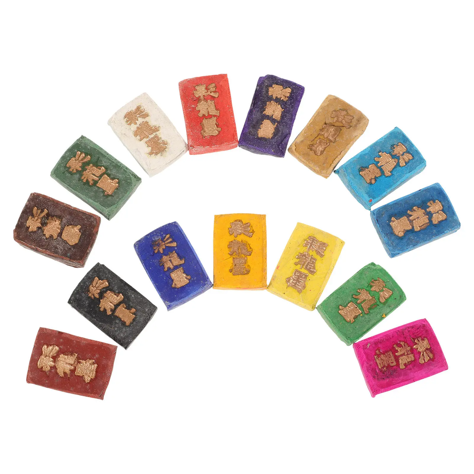 15Pcs Drawing Ink Stick Handmade Chinese Ink Block for Writing Calligraphy Practice Painting Supplies Fine Craftsmanship Smooth
15Pcs Drawing Ink Stick Handmade Chinese Ink Block for Writing Calligraphy Practice Painting Supplies Fine Craftsmanship Smooth