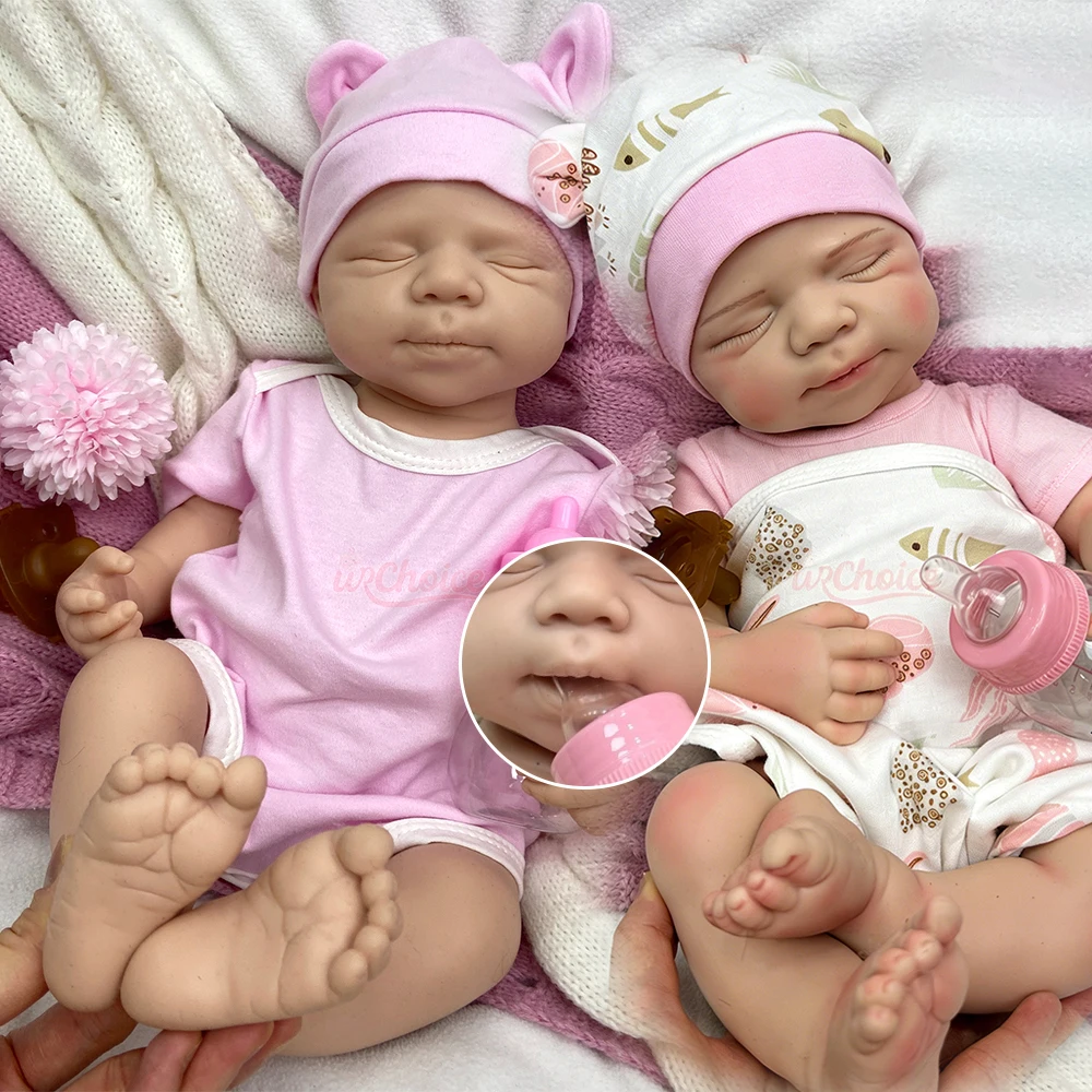 50cm Girl/Boy Pascale Soft Solid Silicone Reborn Baby Realistic Weighted Newborn Emotional Support Doll for Elderly
50cm Girl/Boy Pascale Soft Solid Silicone Reborn Baby Realistic Weighted Newborn Emotional Support Doll for Elderly