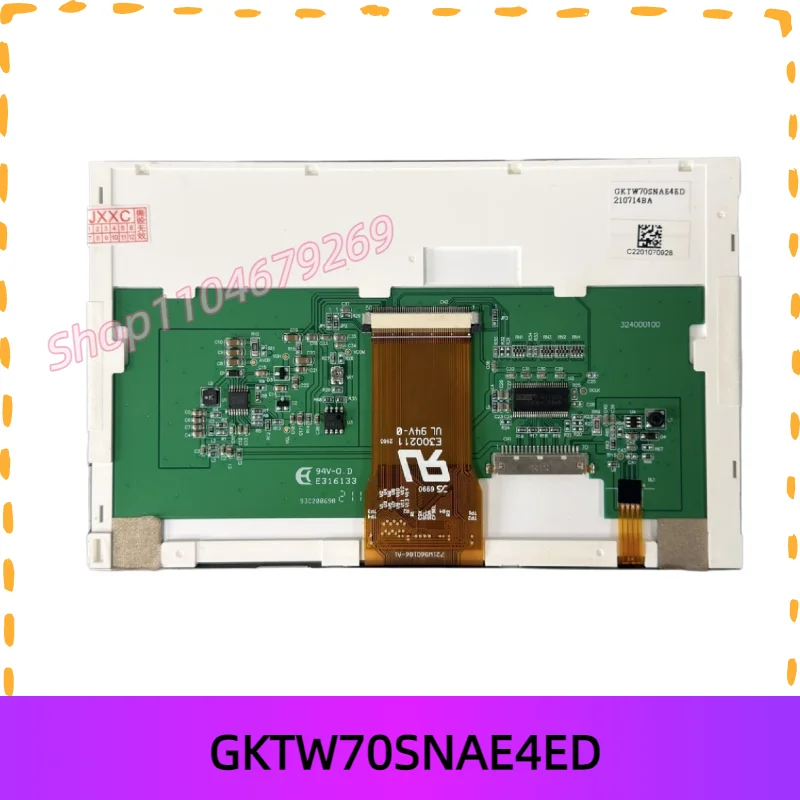 7.0 inch GKTW70SNAE4ED LCD Display Screen Canadian EXFO Optical Time Domain Reflectometer LCD Display Screen
7.0 inch GKTW70SNAE4ED LCD Display Screen Canadian EXFO Optical Time Domain Reflectometer LCD Display Screen