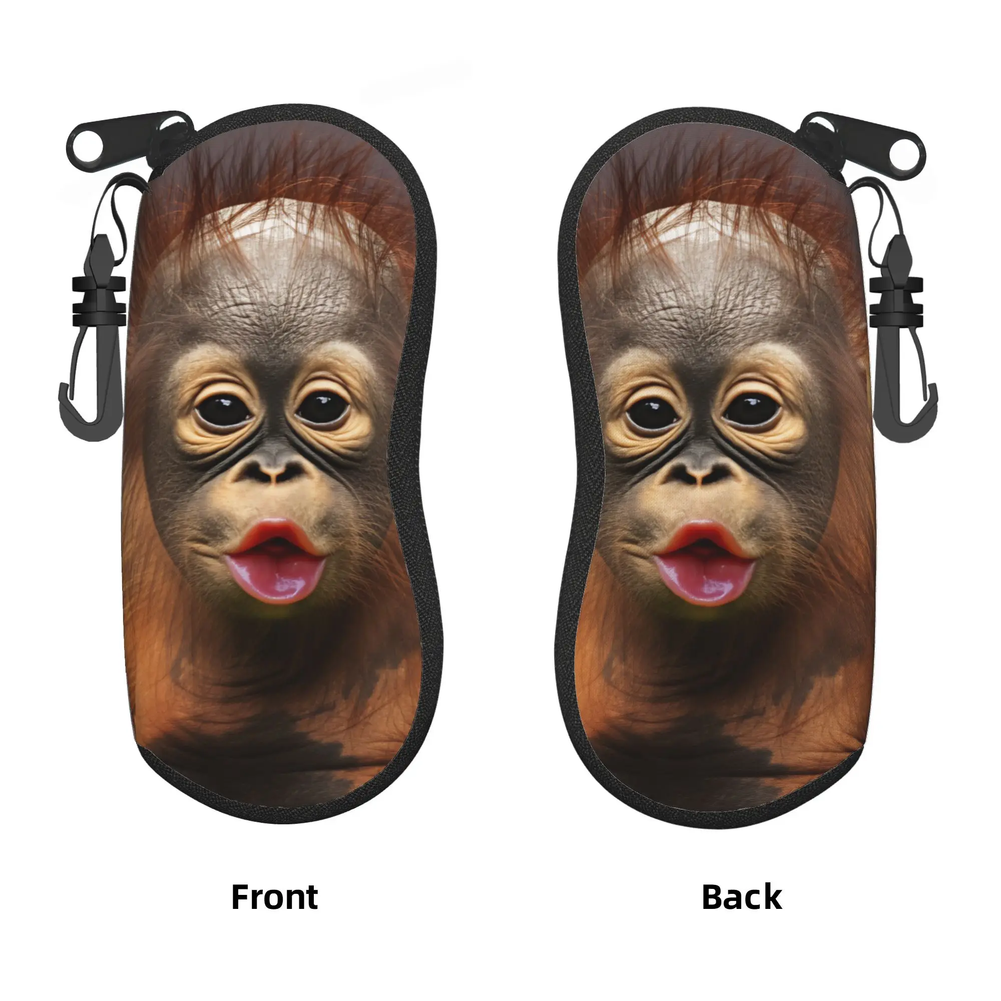 Baby Gorilla Face Funny Glasses Case Men Women Sunglasses Case Classic Print Eyewear Organizer Outdoor Eyeglass Protector
Baby Gorilla Face Funny Glasses Case Men Women Sunglasses Case Classic Print Eyewear Organizer Outdoor Eyeglass Protector