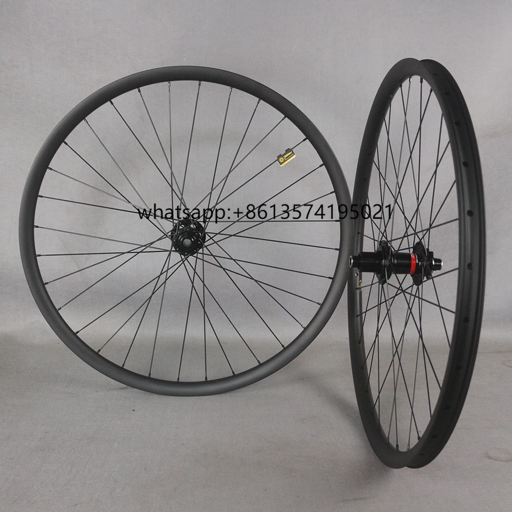 NEW 29er MTB XC Carbon Wheelset 30X25mm Tubeless Mountain Rim D791SB-B15D902SB-B12 6 Bolt 14812mm Hub UD Matte Wheels
NEW 29er MTB XC Carbon Wheelset 30X25mm Tubeless Mountain Rim D791SB-B15D902SB-B12 6 Bolt 14812mm Hub UD Matte Wheels