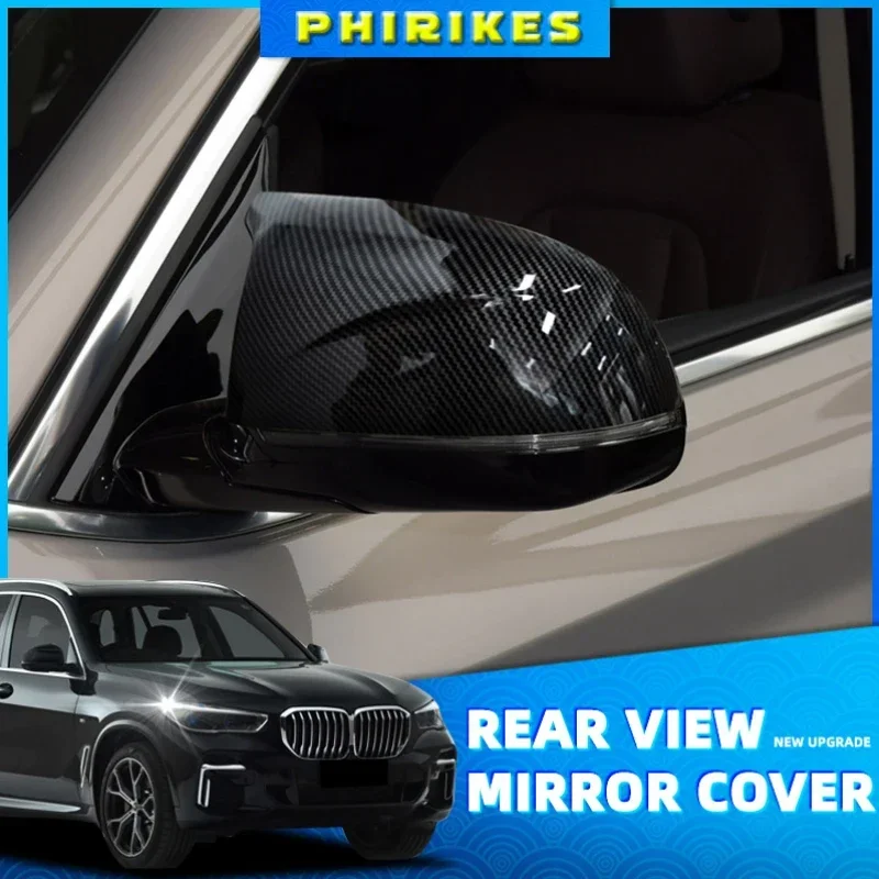 Rearview Mirror Cover Cap Carbon Fiber Look Black for BMW F25 X3 F26 X4 F15 X5 F16 X6 2014-2018 
Rearview Mirror Cover Cap Carbon Fiber Look Black for BMW F25 X3 F26 X4 F15 X5 F16 X6 2014-2018