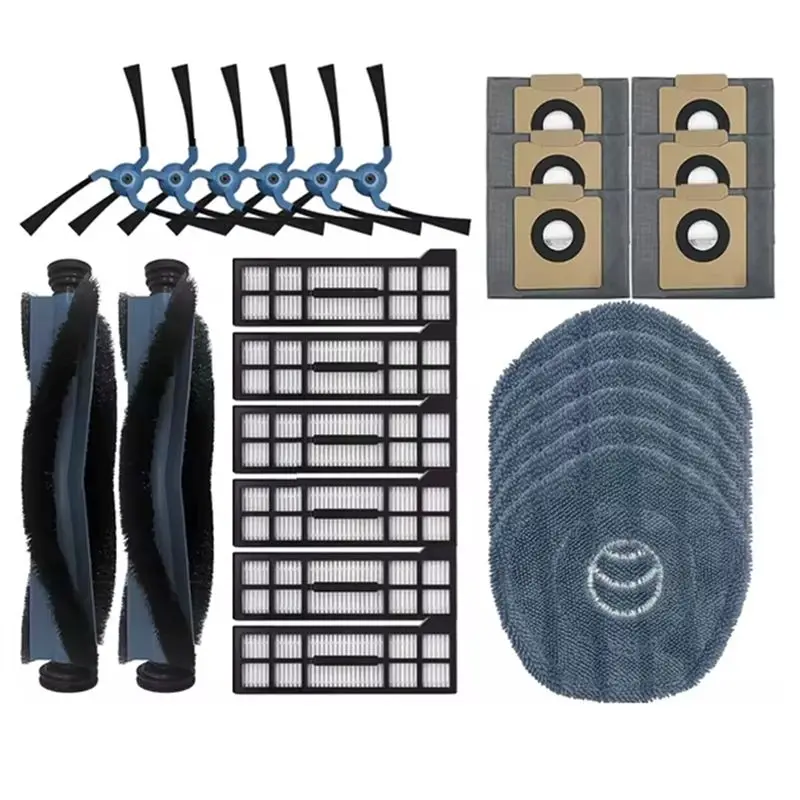 Kitchen Appliance Compatible For Eufy X10 Pro Omni Replacement Main Side Brush HEPA Filter Mop Pads Dust Bags Spare Parts Access
Kitchen Appliance Compatible For Eufy X10 Pro Omni Replacement Main Side Brush HEPA Filter Mop Pads Dust Bags Spare Parts Access