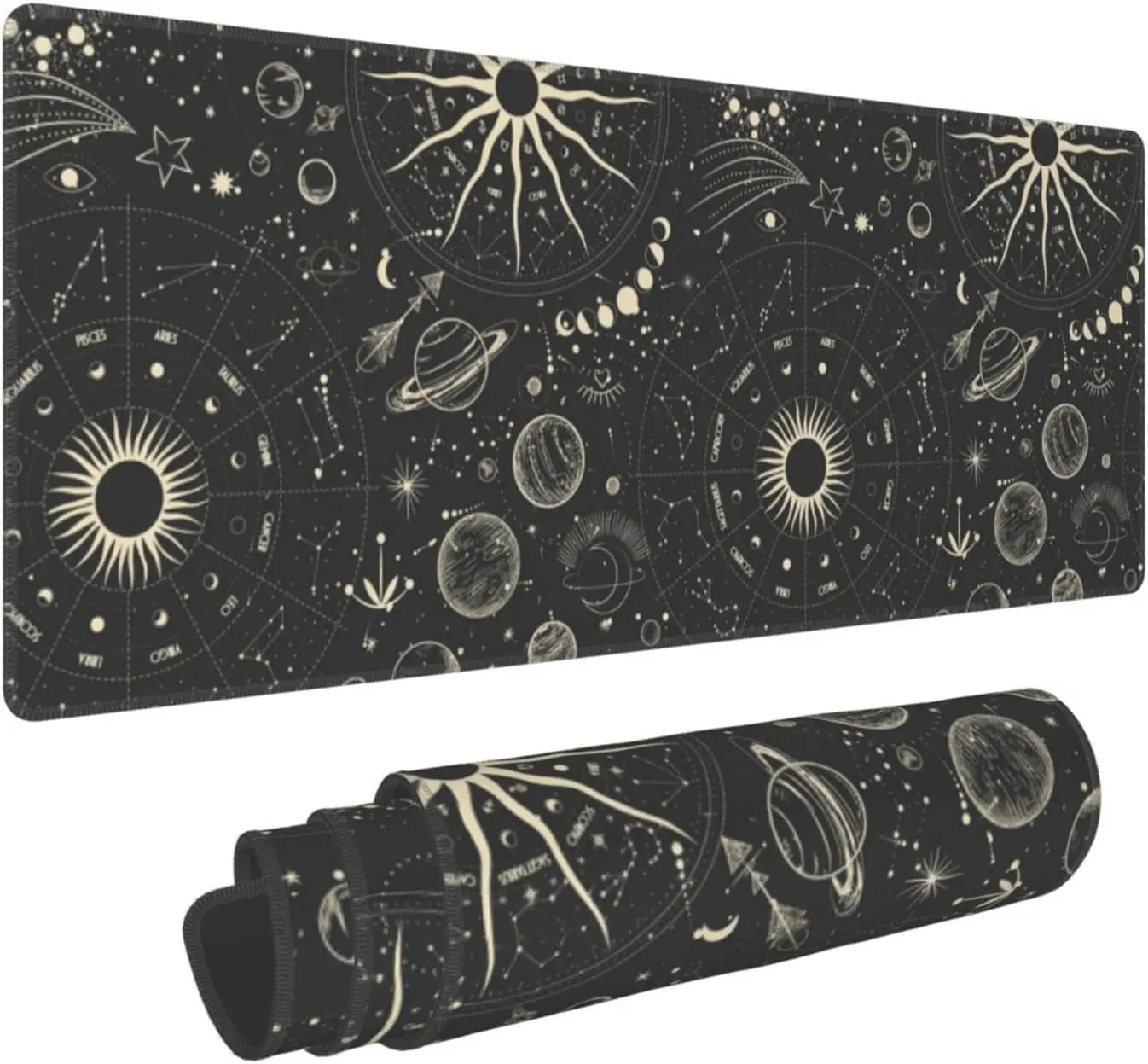 Large Vintage Mouse Pad Moon Phases Extended Gaming Desk Mat Non-Slip Rubber Base Keyboard Mouse Mat Desk Work Game Office Home
Large Vintage Mouse Pad Moon Phases Extended Gaming Desk Mat Non-Slip Rubber Base Keyboard Mouse Mat Desk Work Game Office Home