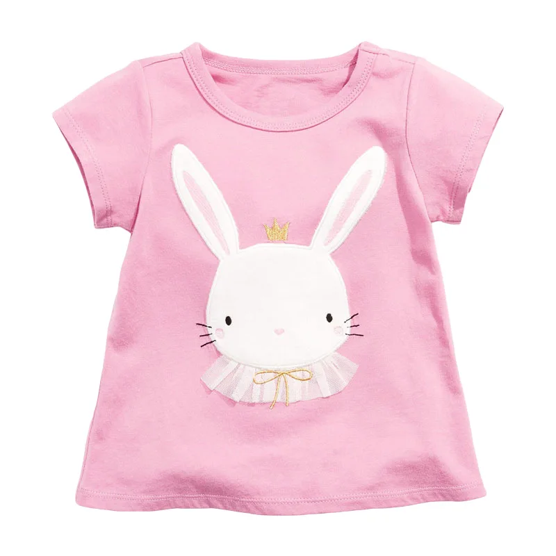 2025 Summer Girls Short Sleeves T-shirt European And American Style Children Cotton Knitted T-shirt 2-7Years Kids Round Neck Top
2025 Summer Girls Short Sleeves T-shirt European And American Style Children Cotton Knitted T-shirt 2-7Years Kids Round Neck Top