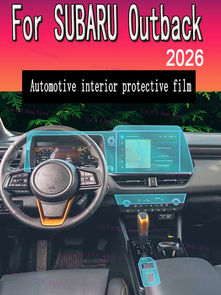 For SUBARU Outback (2026) Automotive interior center console protection sticker LCD display matte TPU protective film refit
For SUBARU Outback (2026) Automotive interior center console protection sticker LCD display matte TPU protective film refit