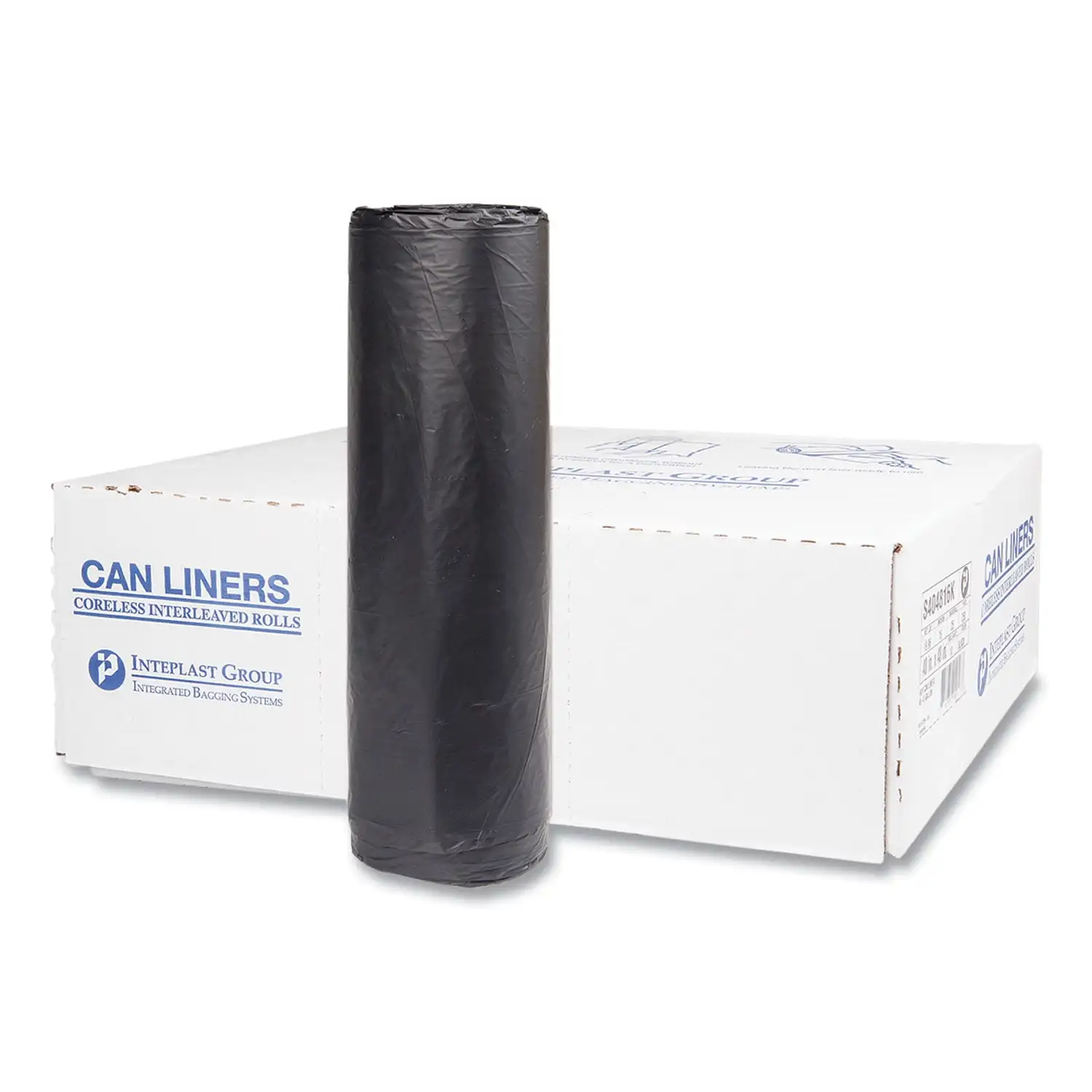 Group High-Density Trash Bag, 40 X 48, 45Gal, 16Mic, Black, 25/Roll, 10 Rolls/Carton
Group High-Density Trash Bag, 40 X 48, 45Gal, 16Mic, Black, 25/Roll, 10 Rolls/Carton