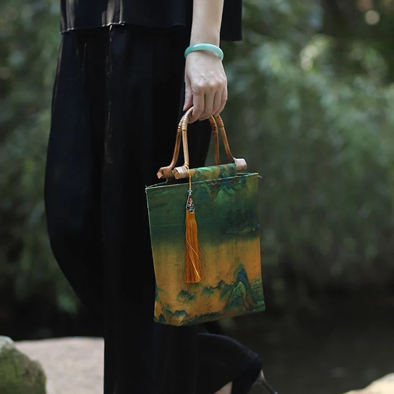 New Mother Gift Bag Bags Vintage Fashion Women Wood Hand Bag Bags Women's Handbags Purses Bags
New Mother Gift Bag Bags Vintage Fashion Women Wood Hand Bag Bags Women's Handbags Purses Bags
