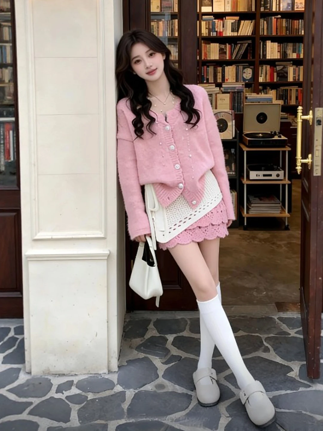 Spring Knitted Sweater And Skirt Set Comfortable Warm Fashionable Three-Piece Women's Ensemble High Waist Short Skirt
Spring Knitted Sweater And Skirt Set Comfortable Warm Fashionable Three-Piece Women's Ensemble High Waist Short Skirt
