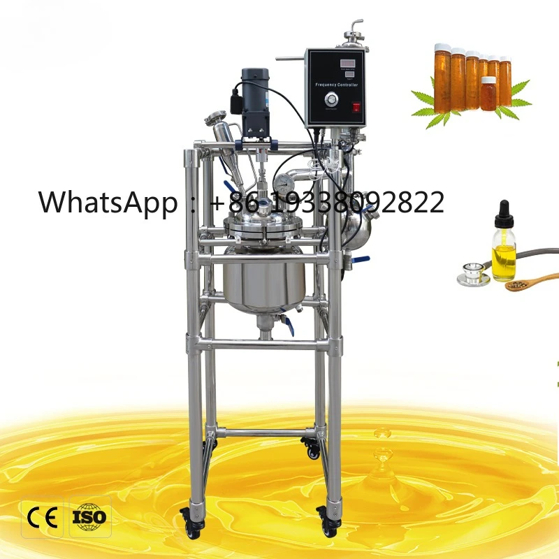2026-ZZKD 10L 20L 50L 100L Stainless Steel tank Decarboxylation Chemical Reactor Single Jacketed Stainless Steel Reactor
2026-ZZKD 10L 20L 50L 100L Stainless Steel tank Decarboxylation Chemical Reactor Single Jacketed Stainless Steel Reactor
