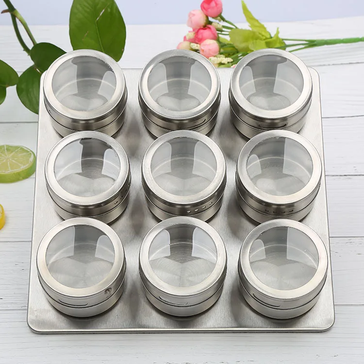 LH Dustproof Visual Stainless Steel Seasoning Jar Spice Seasoning Box Outdoor BBQ Set
LH Dustproof Visual Stainless Steel Seasoning Jar Spice Seasoning Box Outdoor BBQ Set