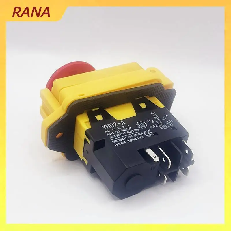 YH02-A 250V 16A 4PIN Запчасти кнопок запуска для станкового оборудования Водонепроницаемый
YH02-A 250V 16A 4PIN Запчасти кнопок запуска для станкового оборудования Водонепроницаемый