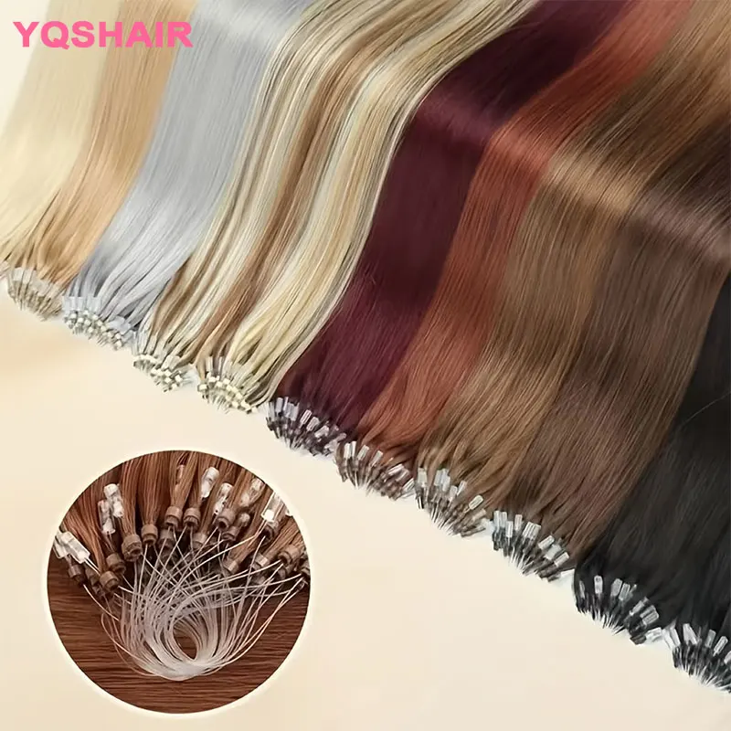 Micro Loop Hair Extensions clip ins human hair 100% Real Human Hair Natural Straight Hair Extensions 14-26 inches for Women
Micro Loop Hair Extensions clip ins human hair 100% Real Human Hair Natural Straight Hair Extensions 14-26 inches for Women