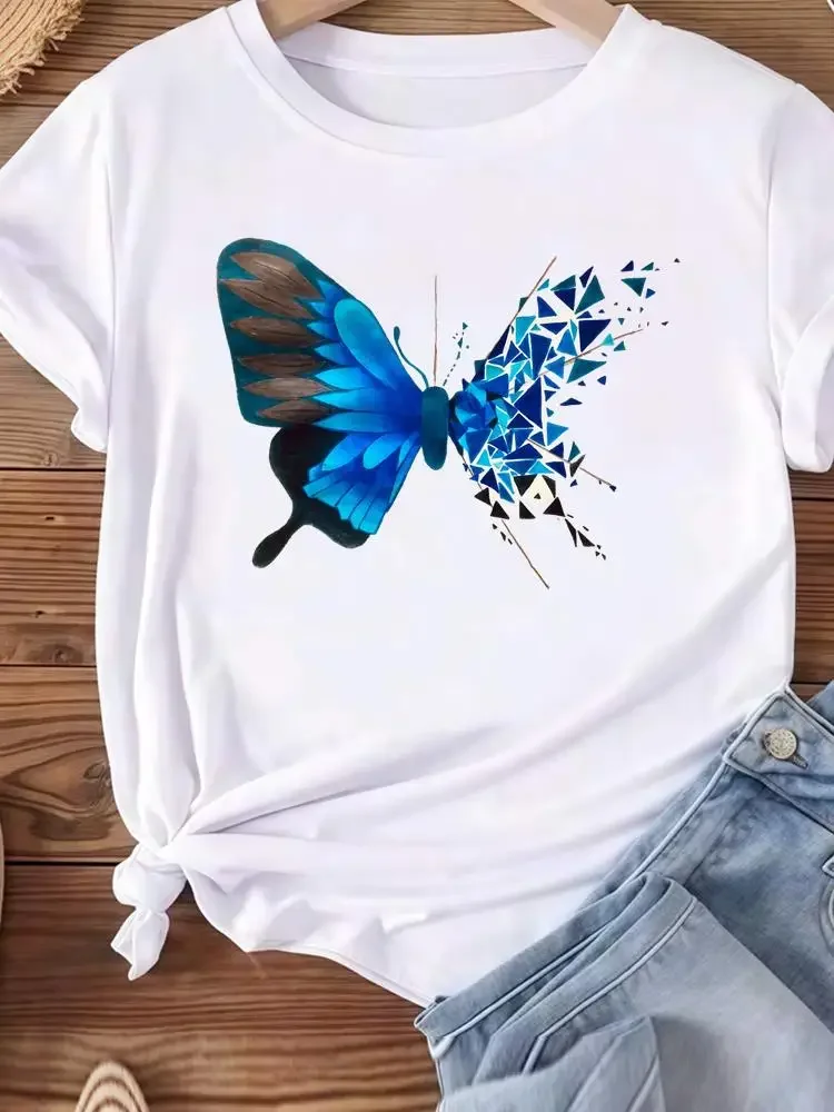 Женские популярные повседневные женские футболки с короткими рукавами и принтом, футболки с круглым вырезом, милая растительная тенденция, милая одежда, модная одежда
Женские популярные повседневные женские футболки с короткими рукавами и принтом, футболки с круглым вырезом, милая растительная тенденция, милая одежда, модная одежда