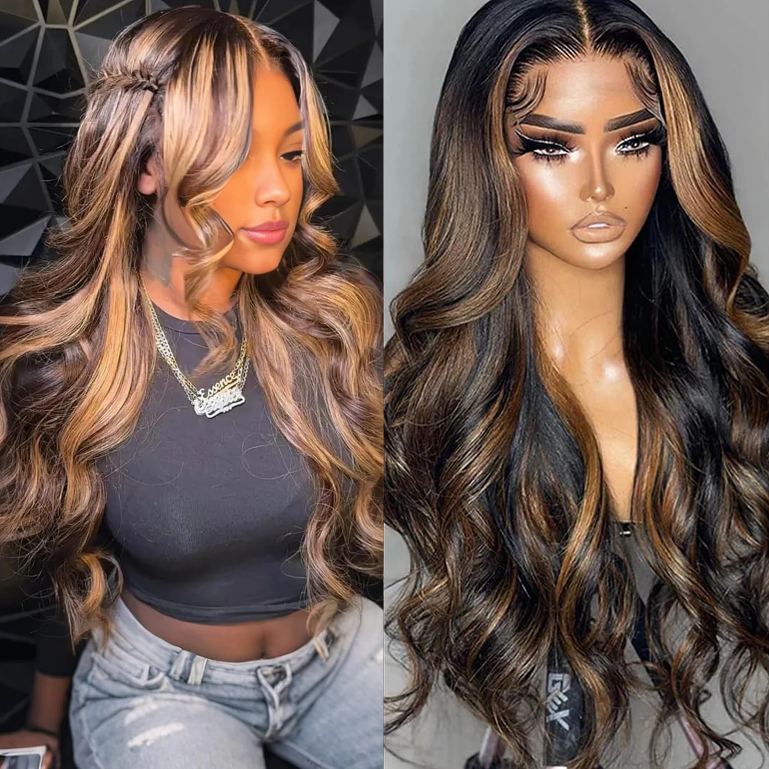 36 inch FB/30 Body Wave Wigs 13x4 13x6 Frontal Lace Preplucked Colored HD Transparent Lace Human Hair Wig Max-lace Wig
36 inch FB/30 Body Wave Wigs 13x4 13x6 Frontal Lace Preplucked Colored HD Transparent Lace Human Hair Wig Max-lace Wig