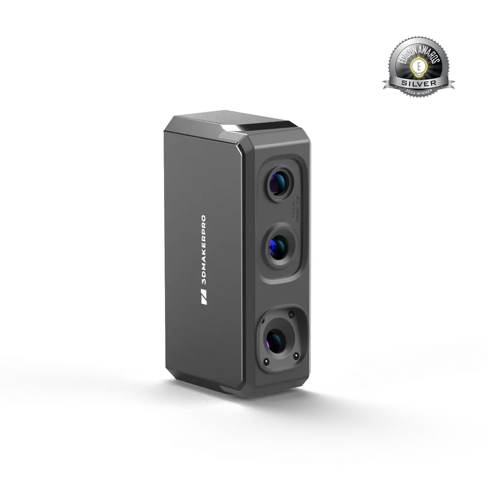 3DMAKERPRO Seal Lite with Multi-Axis Turntable 3D Scanner 0.02mm Accuracy 0.07mm Resolution 190g Lightweight Han3D Scanner
3DMAKERPRO Seal Lite with Multi-Axis Turntable 3D Scanner 0.02mm Accuracy 0.07mm Resolution 190g Lightweight Han3D Scanner