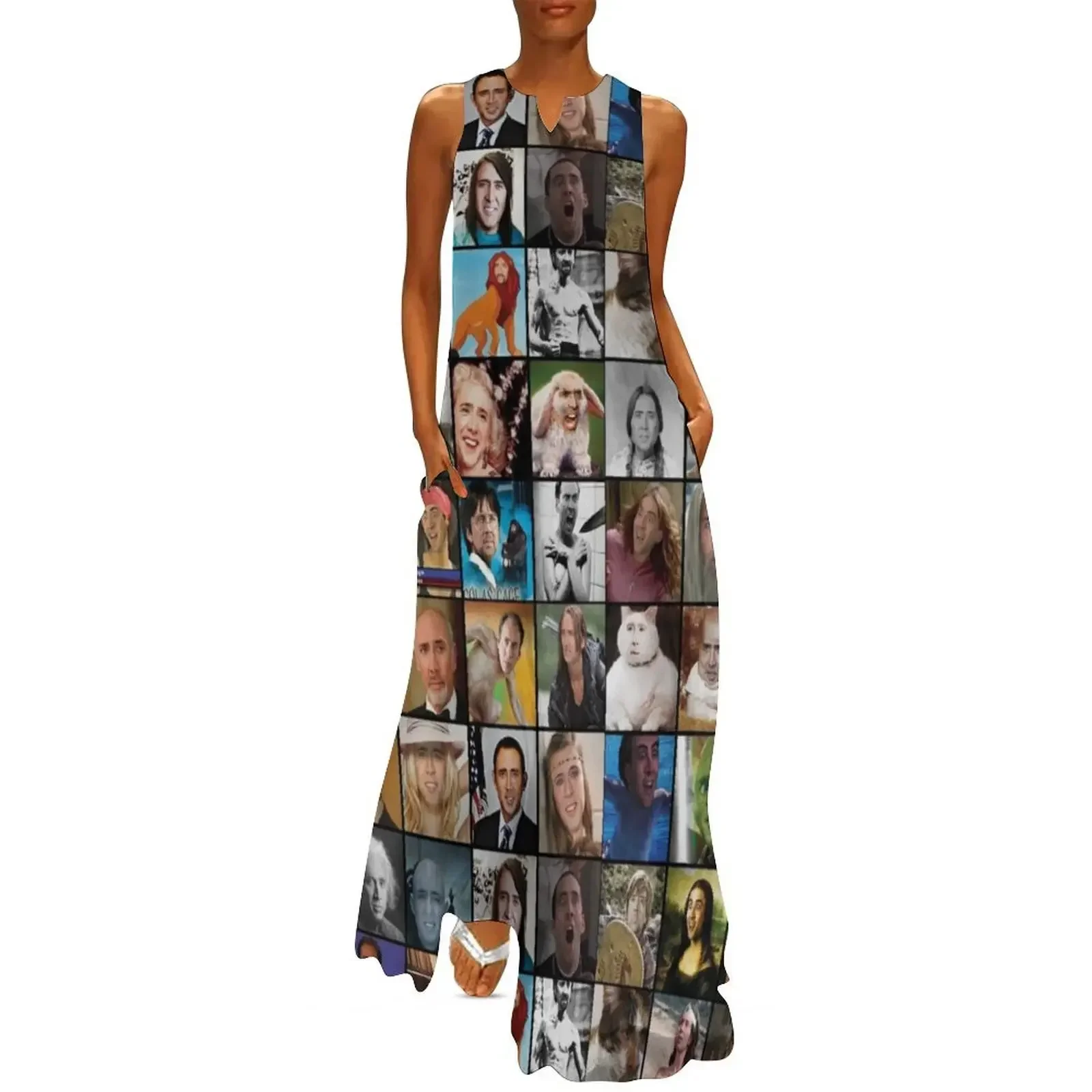 Nicholas Cage Pattern - Nicolas Cage - Nick Cage Nic Long Dress dresses women summer 2025 Dress
Nicholas Cage Pattern - Nicolas Cage - Nick Cage Nic Long Dress dresses women summer 2025 Dress