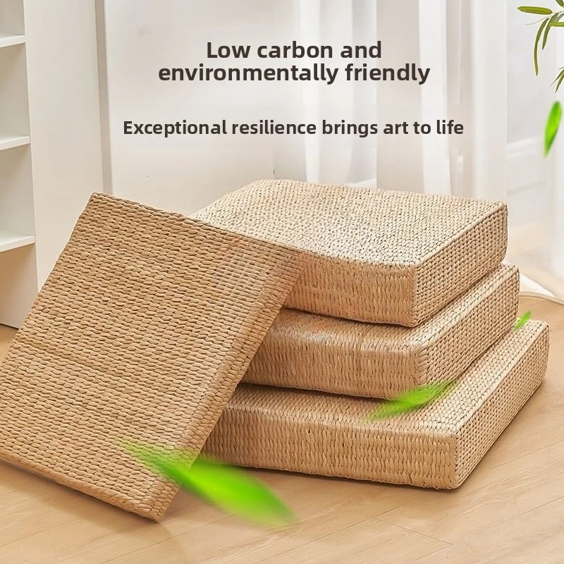 Japanese Square Meditation Cushion Thick Pad for Zen Sitting Straw Woven Floor Mat for Tatami Yoga Pad for Kneeling Worship
Japanese Square Meditation Cushion Thick Pad for Zen Sitting Straw Woven Floor Mat for Tatami Yoga Pad for Kneeling Worship