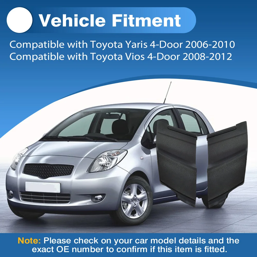 2pcs Front Windshield Wiper Cowl Covers For Toyota Yaris 4-Door 2006-2010 Vios 4-Door 2008-2012 55084-0D010 55083-0D040
2pcs Front Windshield Wiper Cowl Covers For Toyota Yaris 4-Door 2006-2010 Vios 4-Door 2008-2012 55084-0D010 55083-0D040