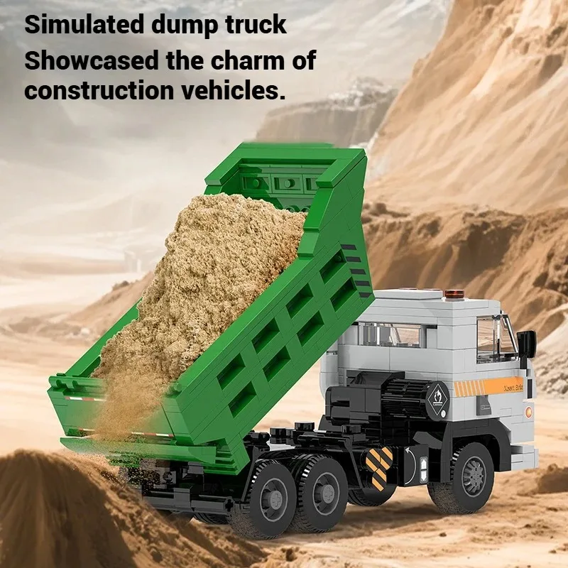 Xbert 467Pcs Heavy Duty Dump Truck Construction Vehicle Building Blocks Engineering Series City Truck Bricks Model Toys for Boys
Xbert 467Pcs Heavy Duty Dump Truck Construction Vehicle Building Blocks Engineering Series City Truck Bricks Model Toys for Boys