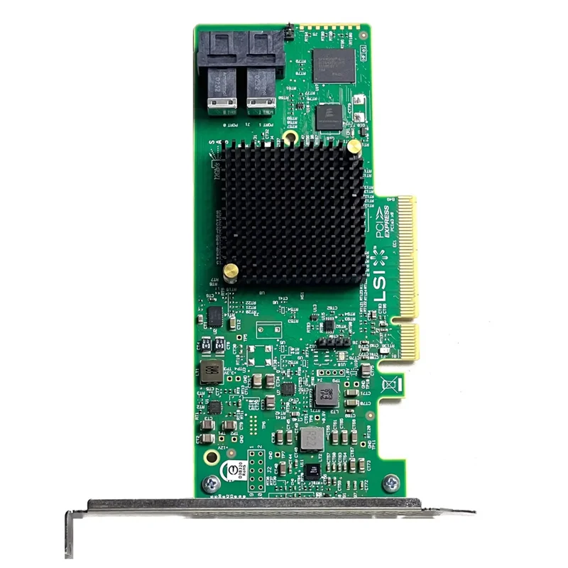 AA08-LSI Broadcom SAS 9300-8I Controller Card, 8-Port 12Gb/S SATA+SAS, PCI-Express 3.0 Low Profile Host Bus Adapter
AA08-LSI Broadcom SAS 9300-8I Controller Card, 8-Port 12Gb/S SATA+SAS, PCI-Express 3.0 Low Profile Host Bus Adapter