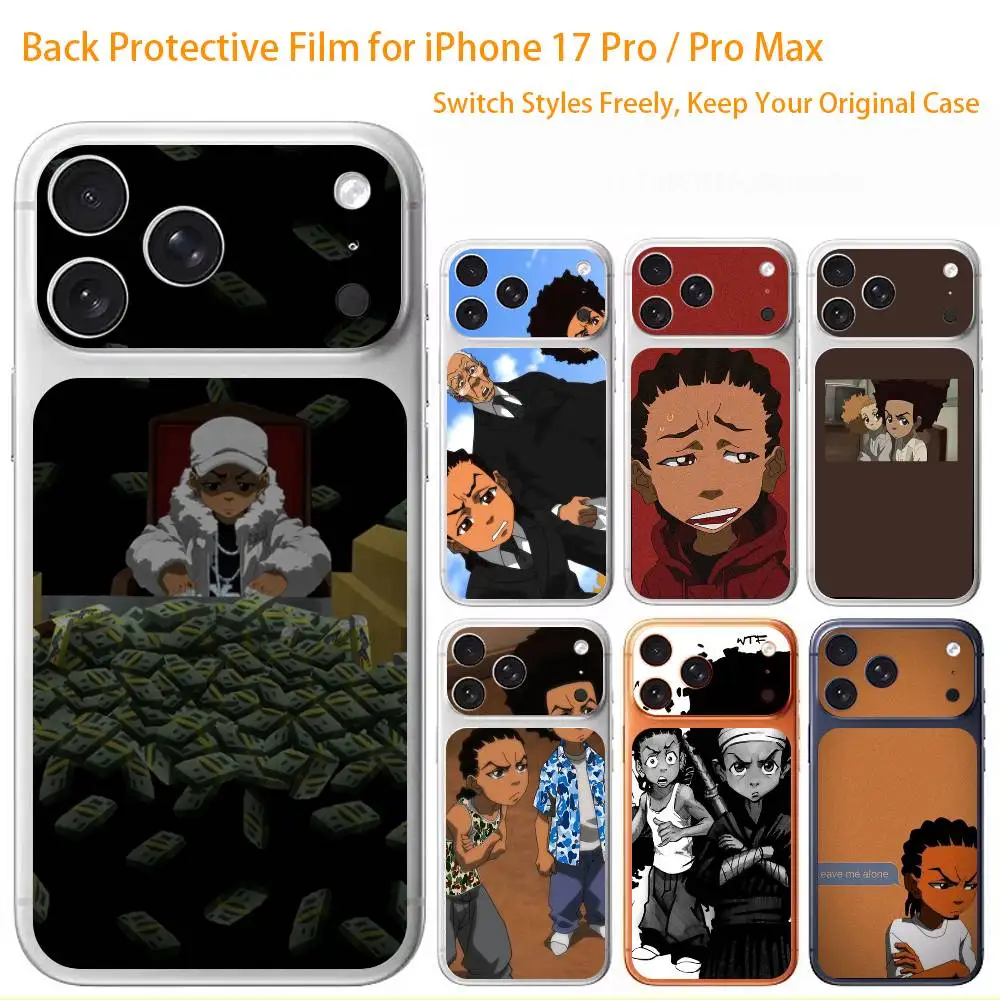 Cartoon The B-Boondocks For iPhone 17 Pro 17 Pro max Protective Film for Back, Frame, Camera
Cartoon The B-Boondocks For iPhone 17 Pro 17 Pro max Protective Film for Back, Frame, Camera