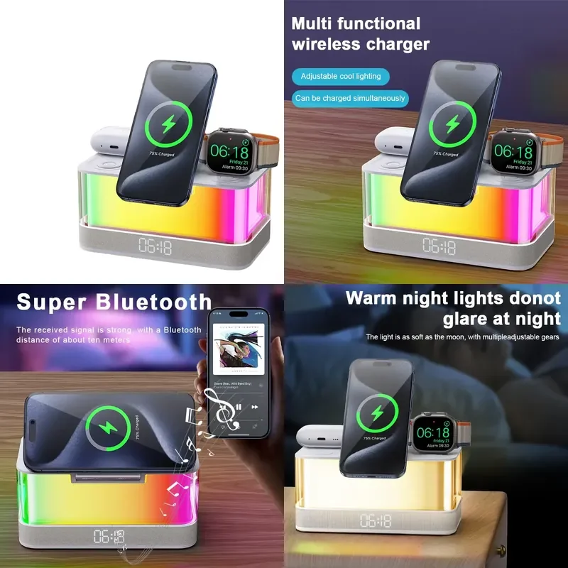【CHIMU HOME】 Magnetic 3-in-1 Wireless Charging Dock for Galaxy Desktop Charging Stand
【CHIMU HOME】 Magnetic 3-in-1 Wireless Charging Dock for Galaxy Desktop Charging Stand