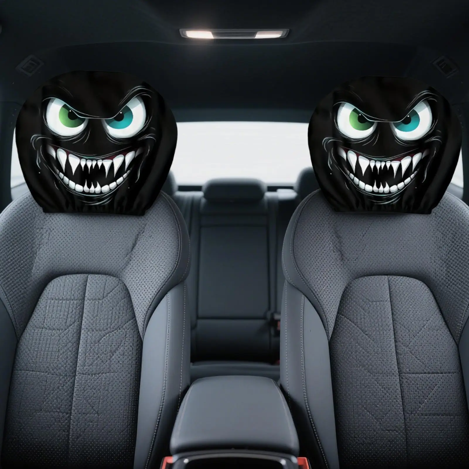 Funny Big Eyes Headrest Covers 2PCS Halloween Auto Accessories Gift For Car Party Decoration, Driver Passenger for Women Men
Funny Big Eyes Headrest Covers 2PCS Halloween Auto Accessories Gift For Car Party Decoration, Driver Passenger for Women Men