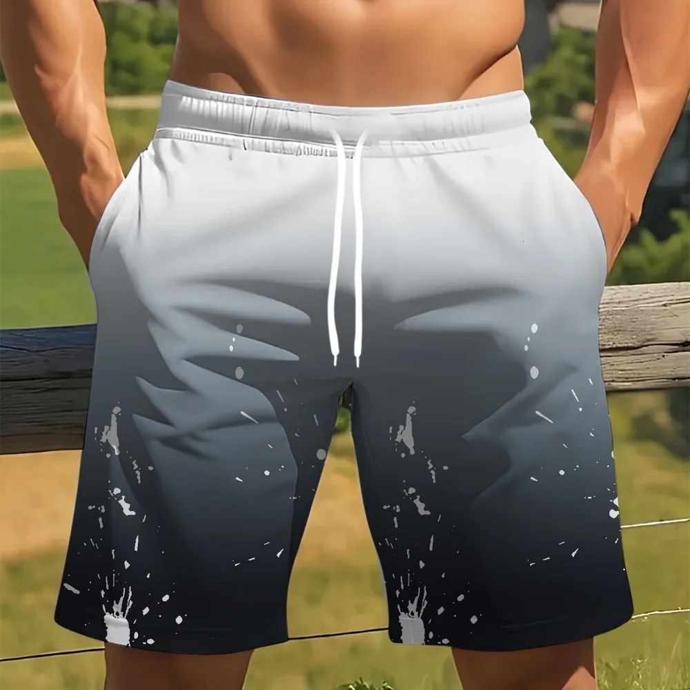 Men's Fashion Color-block Drawstring Shorts Outdoor Casual Sports Shorts Trendy Mountain Pattern Design Comfortable Daily Wear
Men's Fashion Color-block Drawstring Shorts Outdoor Casual Sports Shorts Trendy Mountain Pattern Design Comfortable Daily Wear