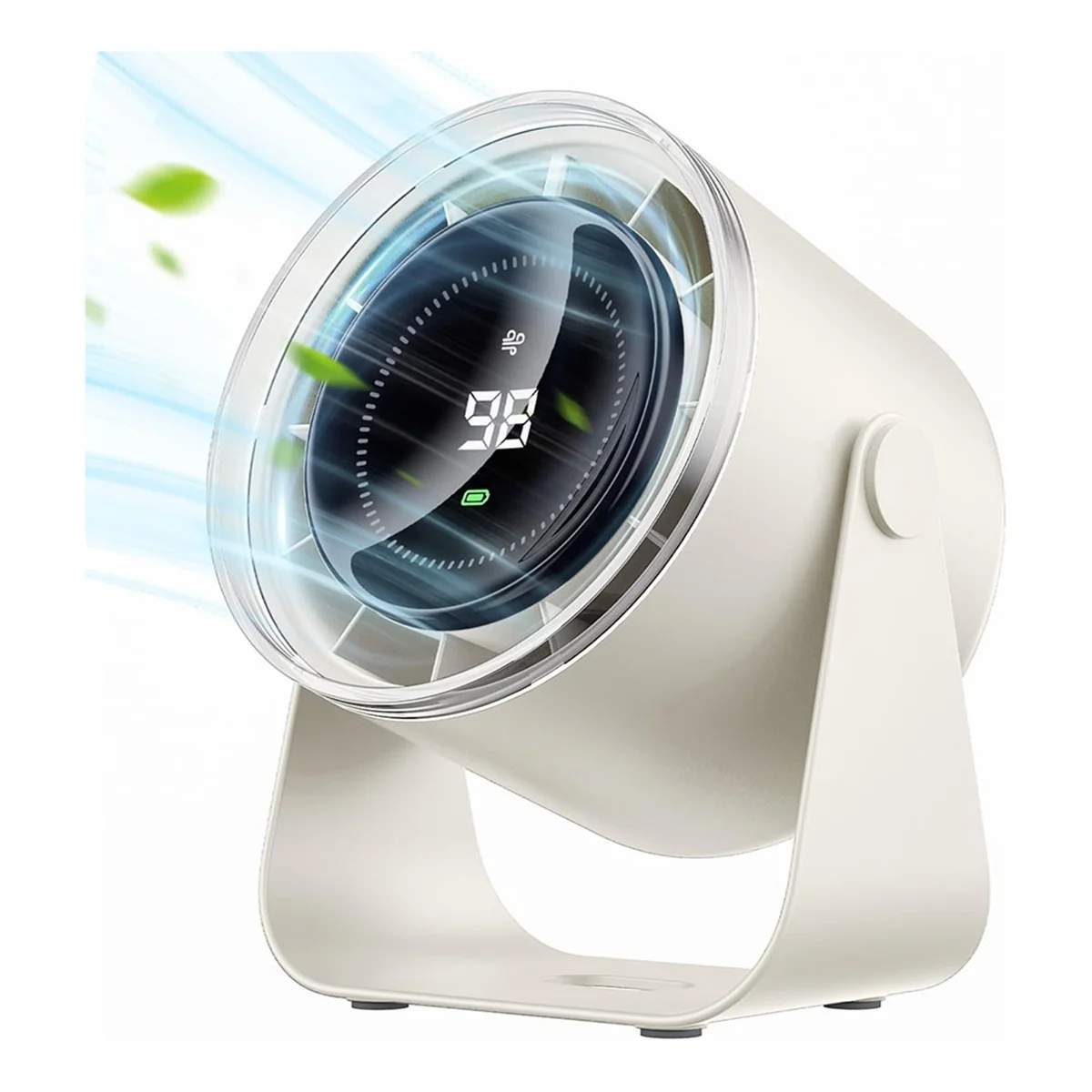Desk Fan with Battery Operated,Quiet Display Portable Fan for Office,Home,100 Speeds 115° Tilt Table Fan White
Desk Fan with Battery Operated,Quiet Display Portable Fan for Office,Home,100 Speeds 115° Tilt Table Fan White
