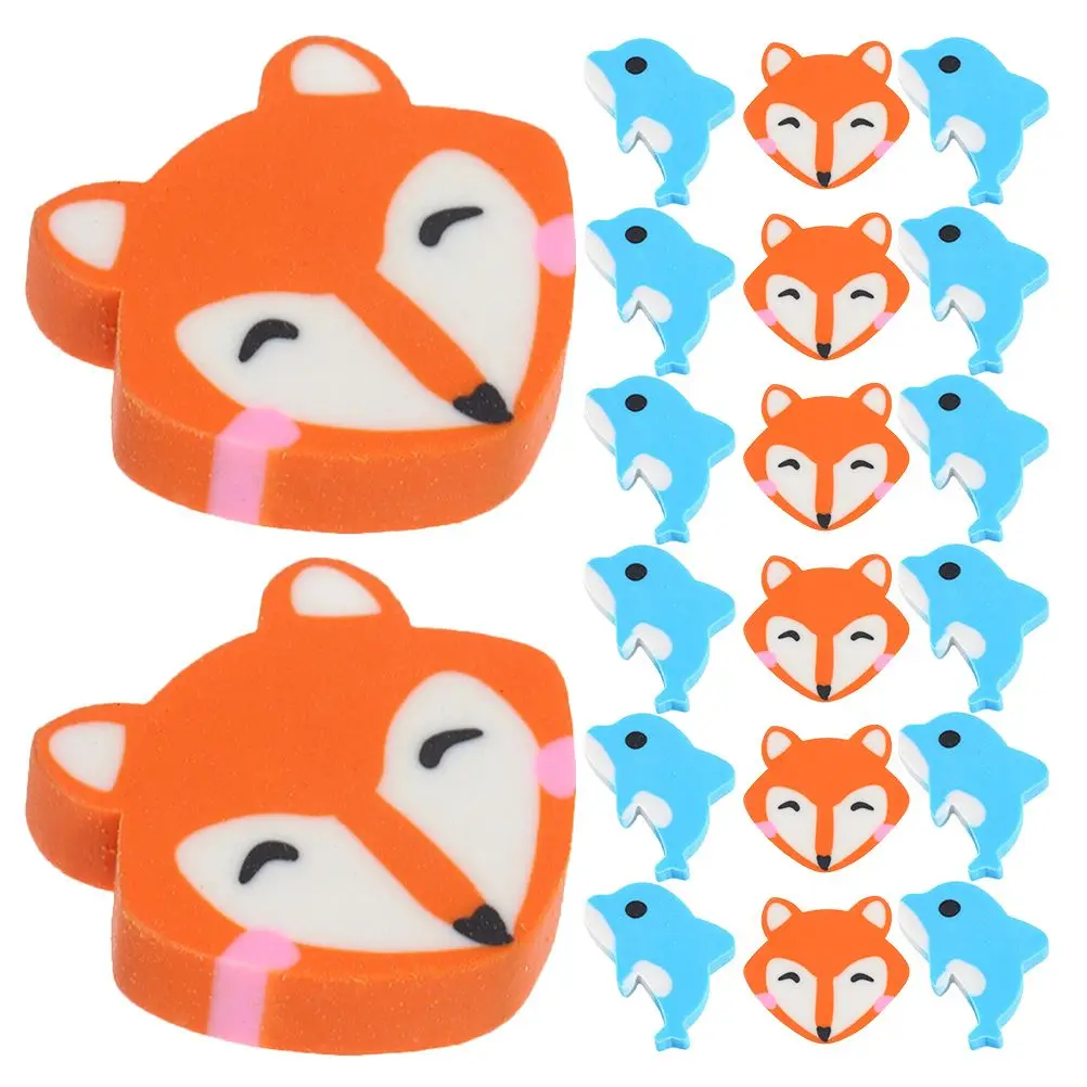 1 set Fox Cute Bulk Mini Pencil Drawing Mini Dolphin Erasers For Colored Pencils Eraser Soft Material Creative Student Supplies
1 set Fox Cute Bulk Mini Pencil Drawing Mini Dolphin Erasers For Colored Pencils Eraser Soft Material Creative Student Supplies