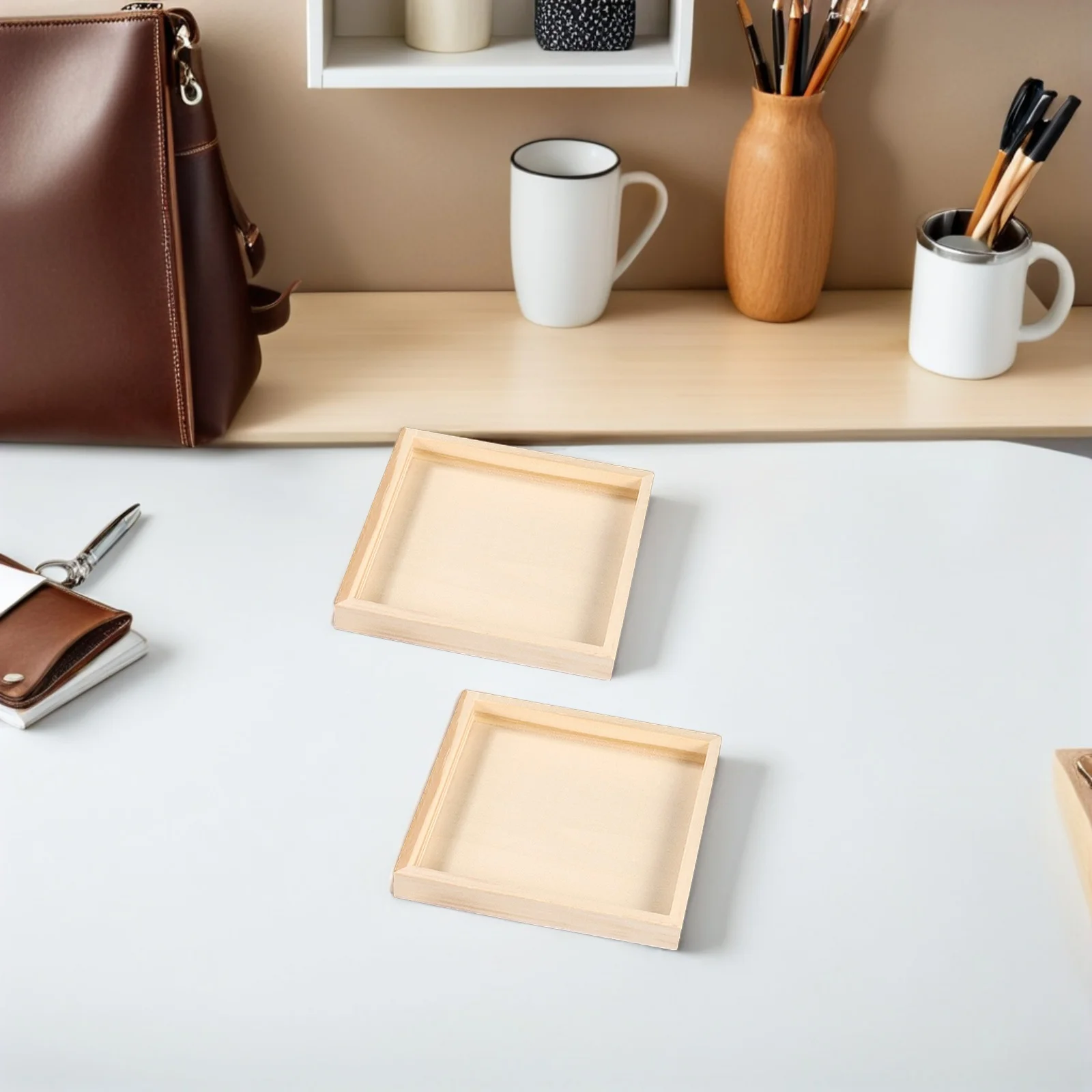 5Pcs Wooden Puzzle Storage Trays Eco-Friendly Unfinished Wood Blocks Organizer Smooth Safe Sorting Tray for 3D Puzzle
5Pcs Wooden Puzzle Storage Trays Eco-Friendly Unfinished Wood Blocks Organizer Smooth Safe Sorting Tray for 3D Puzzle