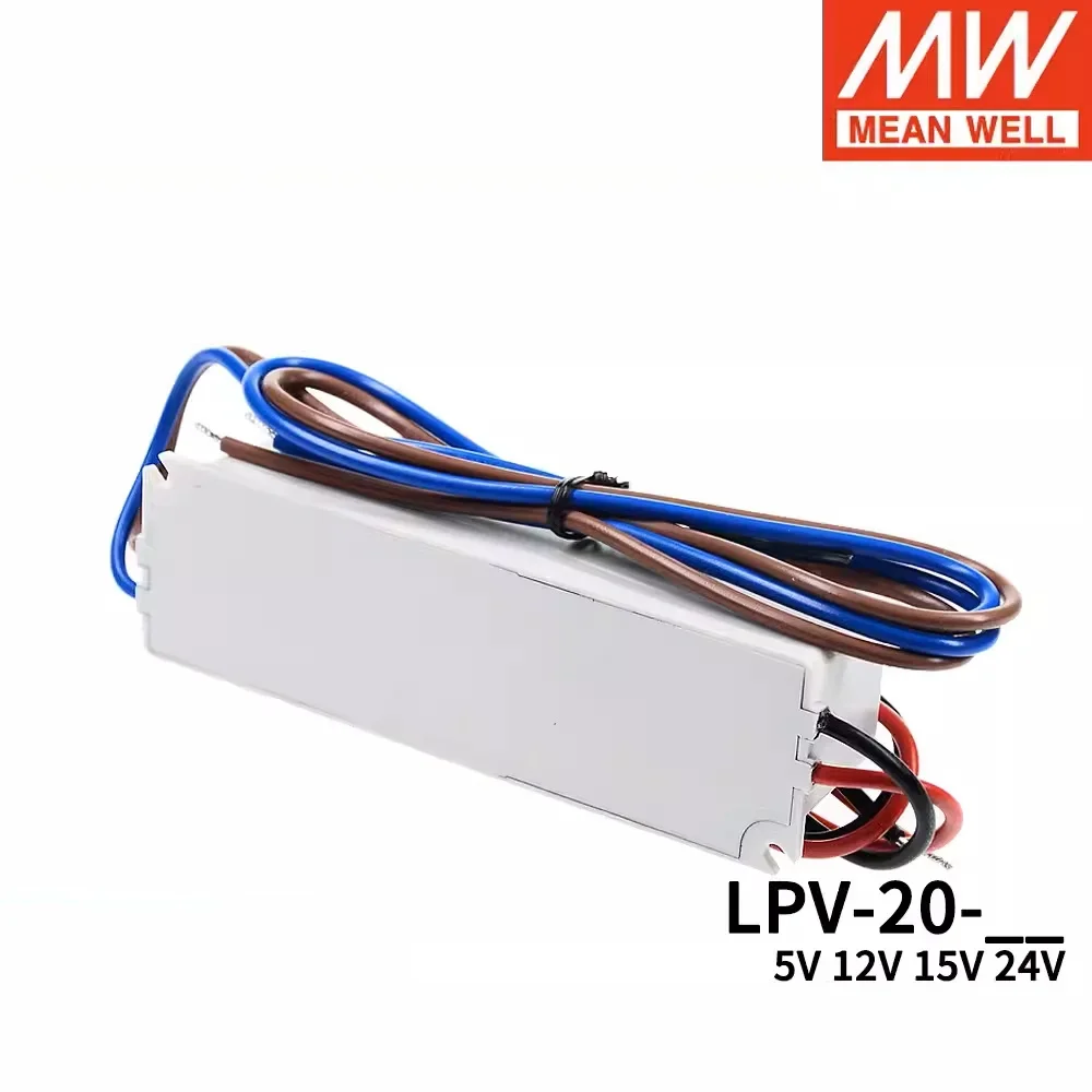 Original MEAN WELL LPV-20 LPV-20-5 LPV-20-12 LPV-20-24 20W Constant Voltage Lighting LED Waterproof Power Supply IP67
Original MEAN WELL LPV-20 LPV-20-5 LPV-20-12 LPV-20-24 20W Constant Voltage Lighting LED Waterproof Power Supply IP67