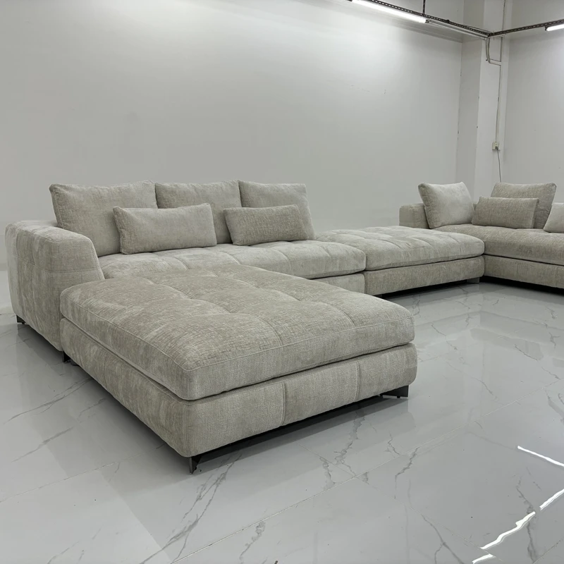 High Resilience Foam and Feather Cushion 5-Seater Tufted Fabric Living Room Sofa Set for Home School or Hospital Use
High Resilience Foam and Feather Cushion 5-Seater Tufted Fabric Living Room Sofa Set for Home School or Hospital Use