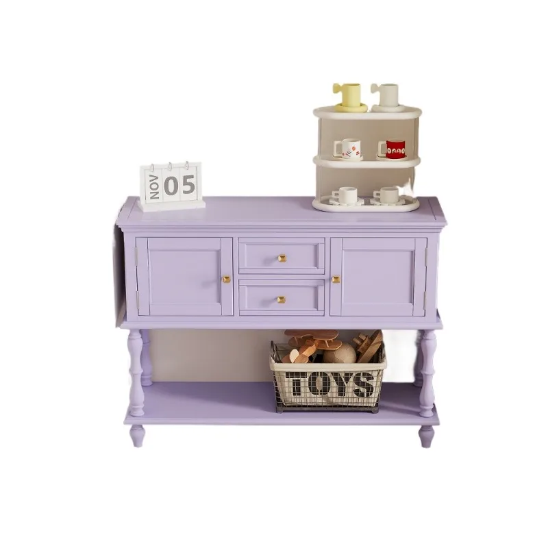 Cream wind purple entrance cabinet, solid wood storage, entrance entrance desk, modern simple storage side cabinet
Cream wind purple entrance cabinet, solid wood storage, entrance entrance desk, modern simple storage side cabinet