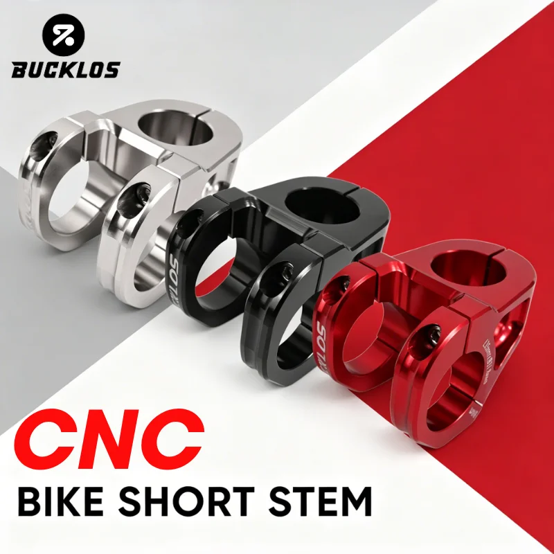 BUCKLOS MTB Road Bike Short Stem CNC Aluminum Alloy Bicycle Handlebar Stem Ultralight 35mm Bike Power for FR XC AM Cycling Part
BUCKLOS MTB Road Bike Short Stem CNC Aluminum Alloy Bicycle Handlebar Stem Ultralight 35mm Bike Power for FR XC AM Cycling Part