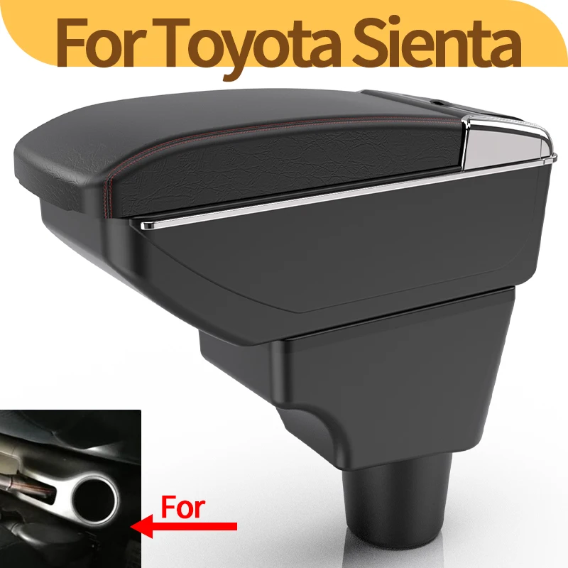 For Toyota Sienta car armrest upgrade modification multi-functional center console storage box car interior USB accessories
For Toyota Sienta car armrest upgrade modification multi-functional center console storage box car interior USB accessories