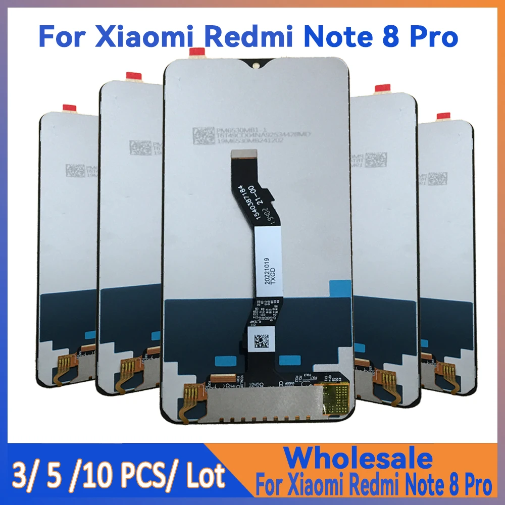 Wholesale 3/5/10 Pieces/Lot For Xiaomi Redmi note 8 Pro LCD Screen Assembly With Touch Digitizer Display Mobile Phone Repair
Wholesale 3/5/10 Pieces/Lot For Xiaomi Redmi note 8 Pro LCD Screen Assembly With Touch Digitizer Display Mobile Phone Repair