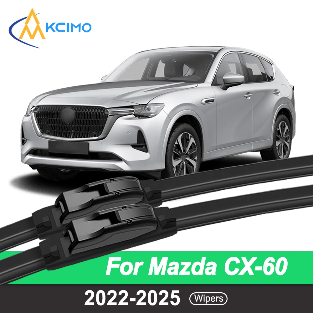 All-Condition Front Wiper Blades for Mazda CX-60 KH 2022-2025, Engineered for Fluid Motion Across the Surface Without Streaks
All-Condition Front Wiper Blades for Mazda CX-60 KH 2022-2025, Engineered for Fluid Motion Across the Surface Without Streaks