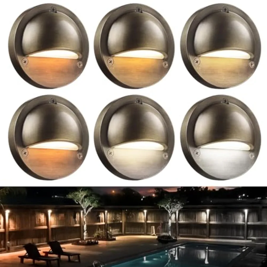Update 5CCT LED Low Voltage Deck Lights 180LM 3.74inch Landscape Step Railing Fence Light 12-24V AC/DC CRI90 Die-cast Aluminum
Update 5CCT LED Low Voltage Deck Lights 180LM 3.74inch Landscape Step Railing Fence Light 12-24V AC/DC CRI90 Die-cast Aluminum