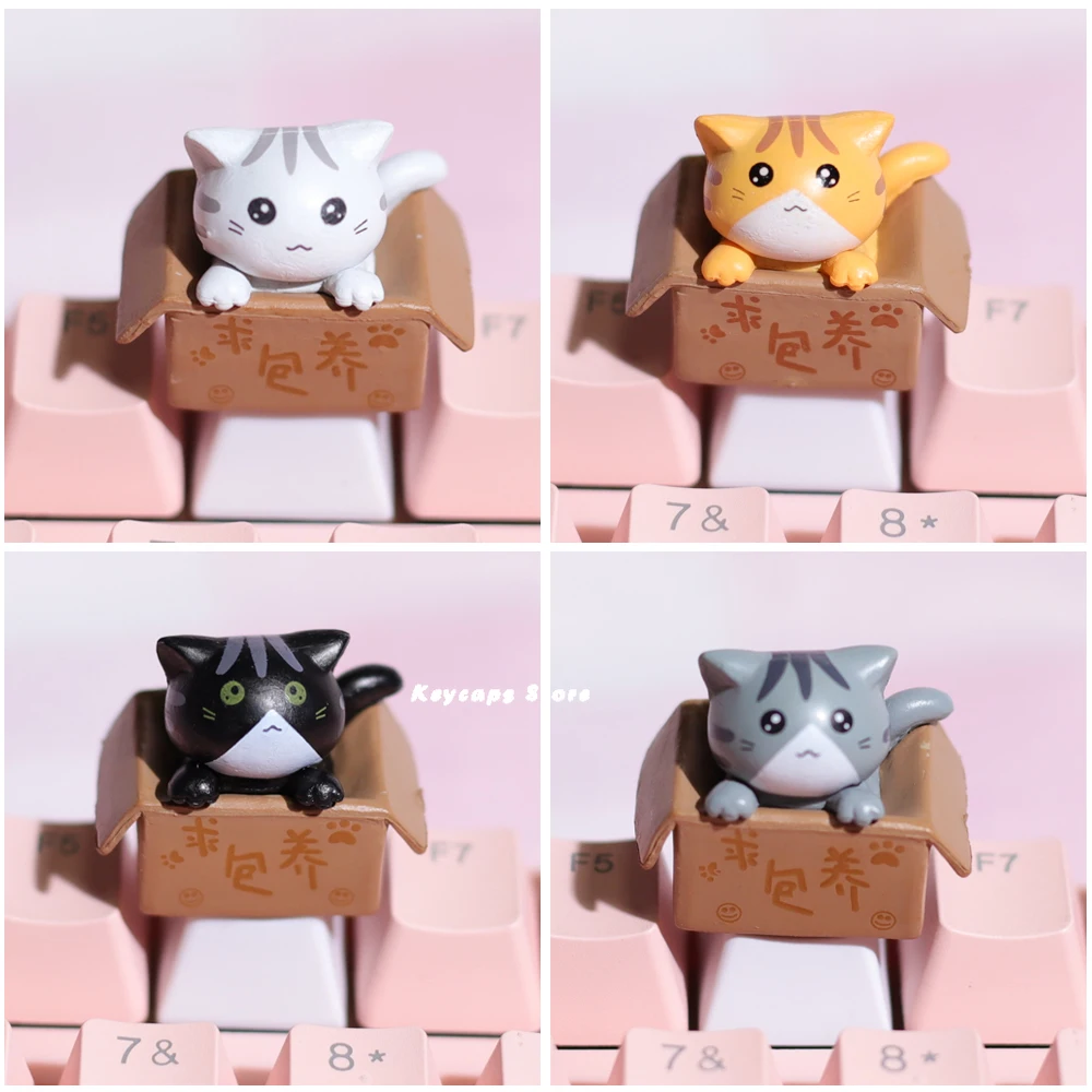 Cartoon keycaps For Mechanical Keyboard Keycaps Artisan Anime White Kawaii Keycap PBT Axis Cherry MX Custom Cute Cat Diy Key Cap
Cartoon keycaps For Mechanical Keyboard Keycaps Artisan Anime White Kawaii Keycap PBT Axis Cherry MX Custom Cute Cat Diy Key Cap