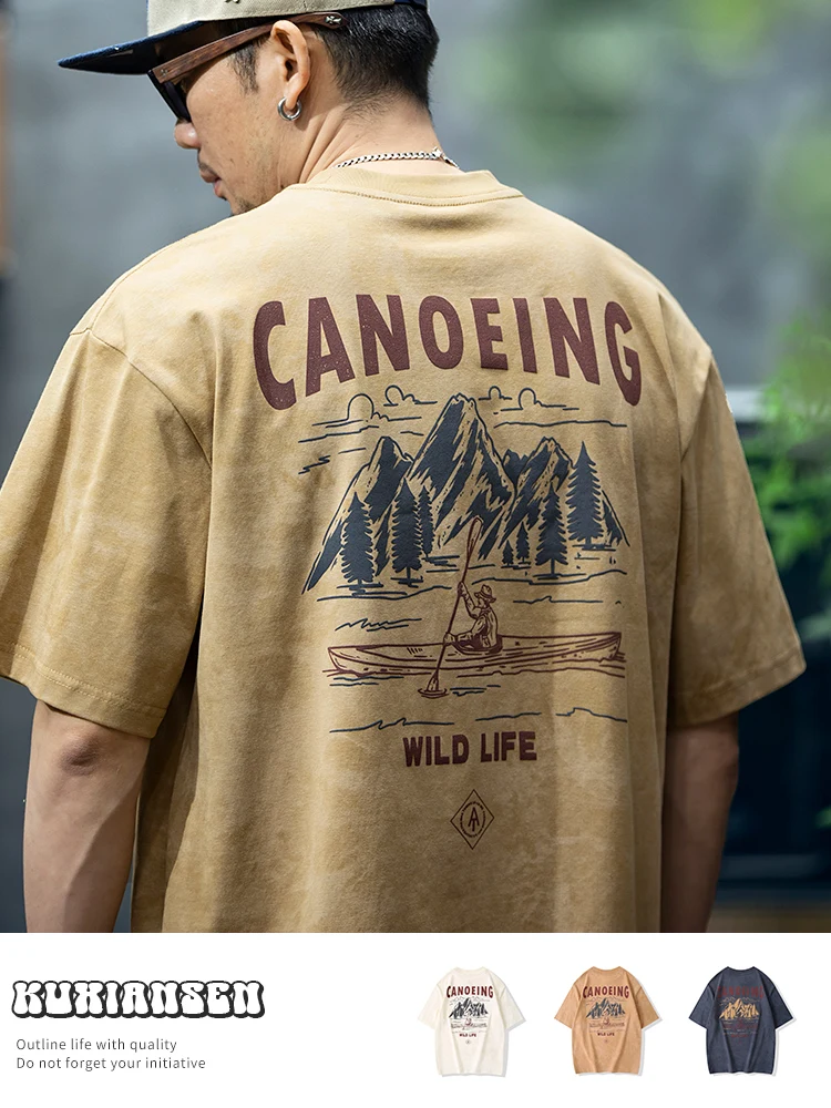 Loose Fit Men's Short Sleeve T-Shirt round Neck Printed Casual Fashion Summer New Style American Brand Youth Trendy Graphic Tee
Loose Fit Men's Short Sleeve T-Shirt round Neck Printed Casual Fashion Summer New Style American Brand Youth Trendy Graphic Tee