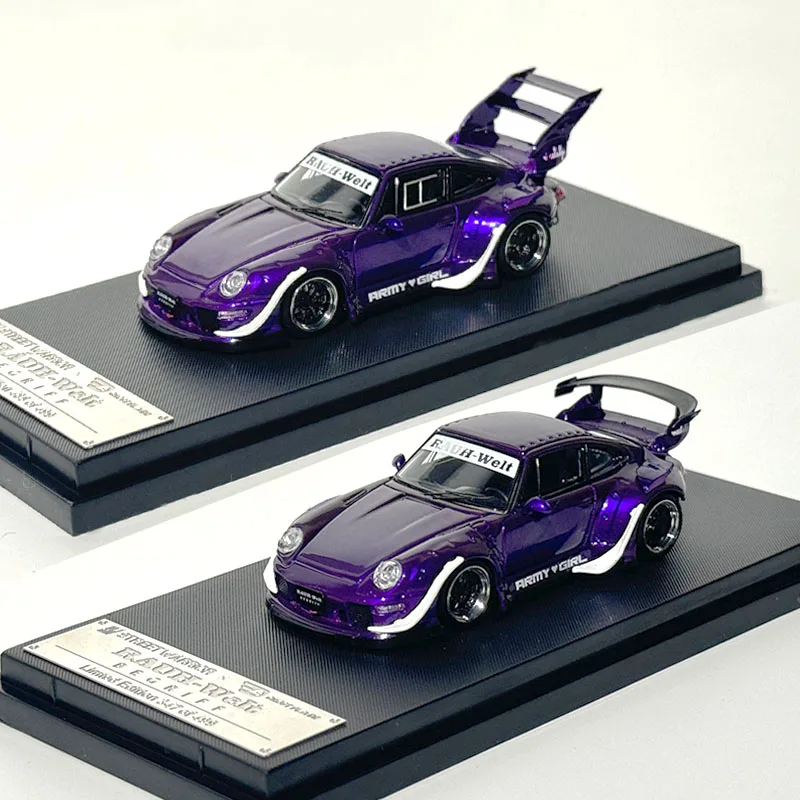 SW в наличии 1:64 RWB 993 гальванический фиолетовый литой под давлением диорама модель автомобиля коллекция игрушек Street Warrior
SW в наличии 1:64 RWB 993 гальванический фиолетовый литой под давлением диорама модель автомобиля коллекция игрушек Street Warrior