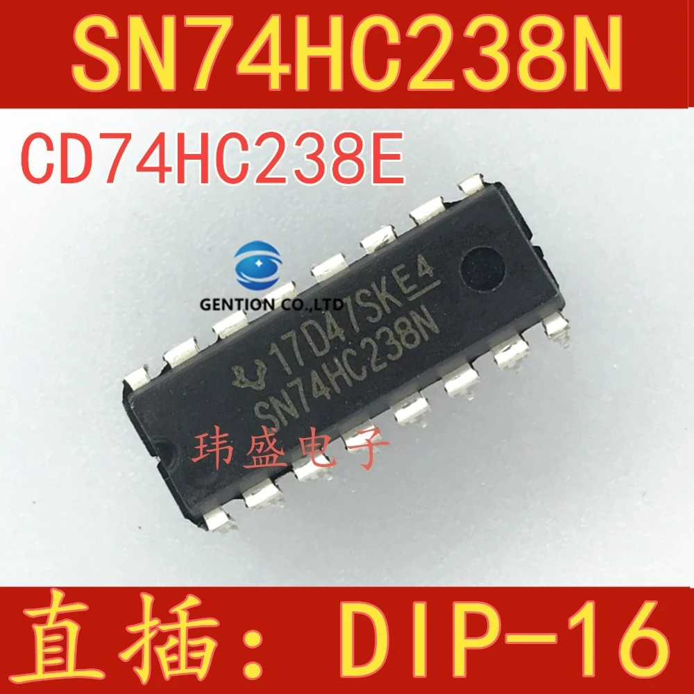 10PCS Produce 74 hc238n SN74HC238N CD74HC238E DIP16 logic chip in stock 100% new and original
10PCS Produce 74 hc238n SN74HC238N CD74HC238E DIP16 logic chip in stock 100% new and original