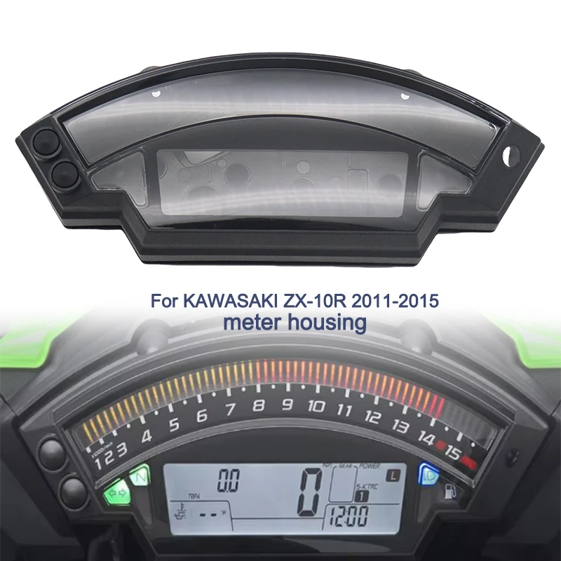 For Kawasaki ZX-10R ZX10R Model Motorcycle Speedometer Gauge Cluster Cover Odometer Tachometer Instrument Panel Housing
For Kawasaki ZX-10R ZX10R Model Motorcycle Speedometer Gauge Cluster Cover Odometer Tachometer Instrument Panel Housing