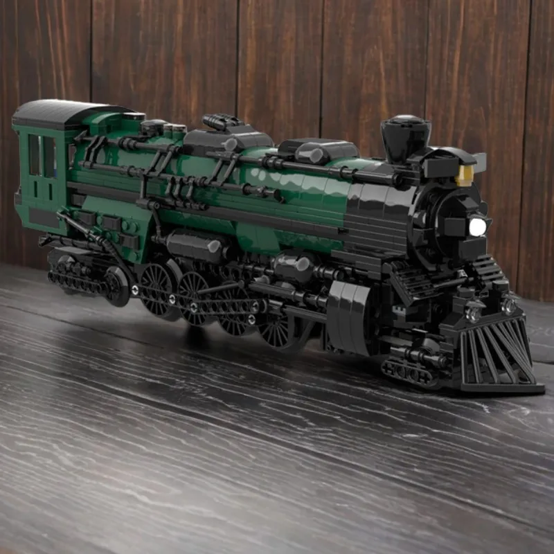 1709PCS Moc Pere Marquette 1225 Steam Locomotive and Coal Tender The Golden Age of American Railroading Building Model toy
1709PCS Moc Pere Marquette 1225 Steam Locomotive and Coal Tender The Golden Age of American Railroading Building Model toy