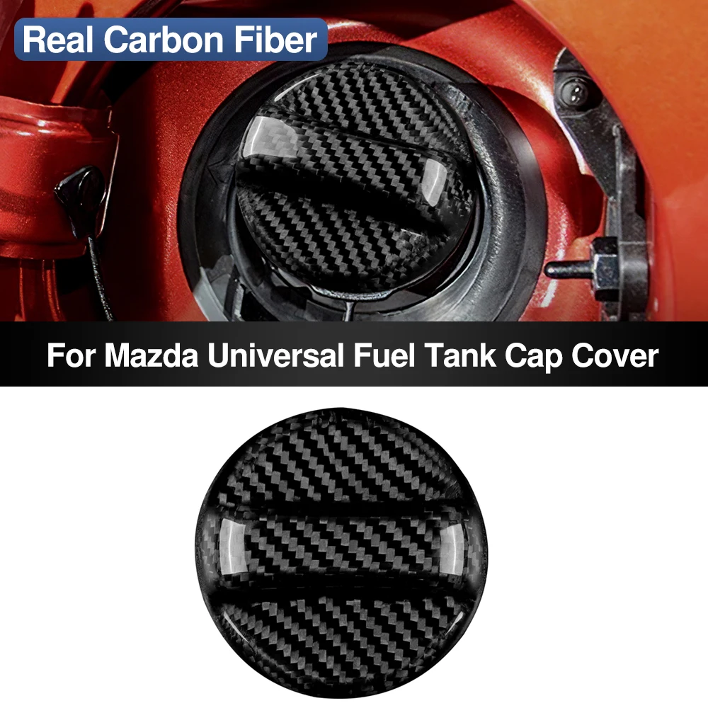 Dry Carbon Fiber Fuel Tank Cap Cover For Mazda 2 3 5 6 CX-3 CX-5 CX-30 CX-9 CX-50 CX-60 Exterior Trim Car Accessories Auto Parts
Dry Carbon Fiber Fuel Tank Cap Cover For Mazda 2 3 5 6 CX-3 CX-5 CX-30 CX-9 CX-50 CX-60 Exterior Trim Car Accessories Auto Parts