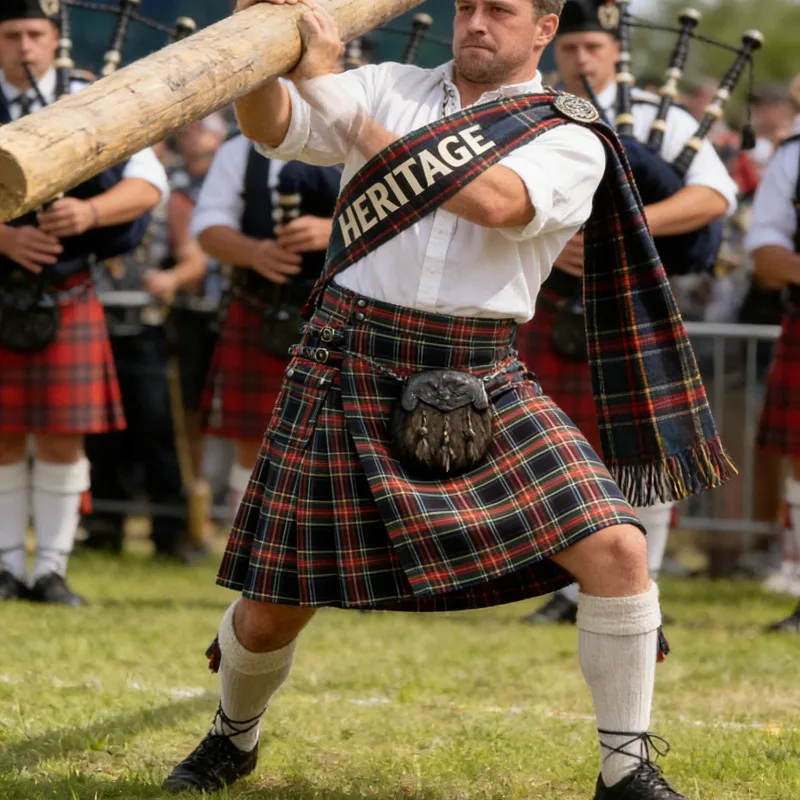Mens Scottish Festival Kilt Tartan Checkerboard Color Block Pleated Skirt Highland Dress Costume Skirt
Mens Scottish Festival Kilt Tartan Checkerboard Color Block Pleated Skirt Highland Dress Costume Skirt